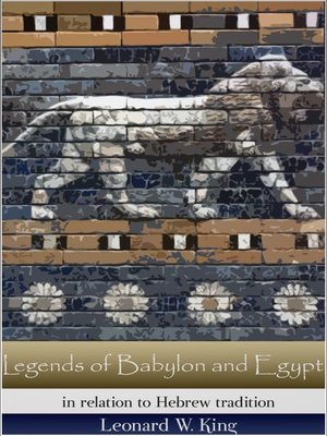 cover image of Legends of Babylon and Egypt